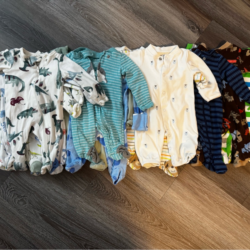 newborn and swaddle lot